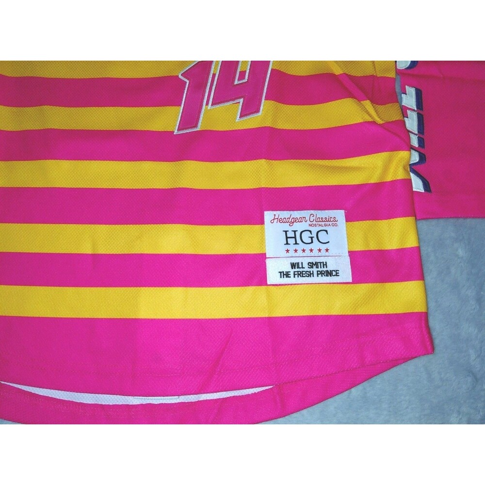 Headgear Classics Hockey Jersey Fresh Prince Of Bel Air Will Smith Size Small - Picture 2 of 8
